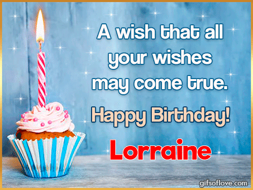 Happy Birthday Lorraine