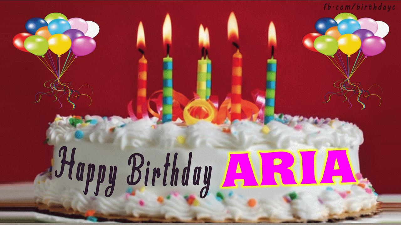 Happy Birthday Aria