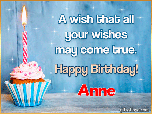 Happy Birthday Anne