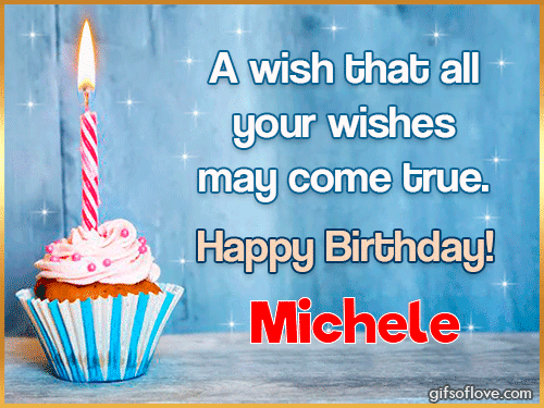 Happy Birthday Michele