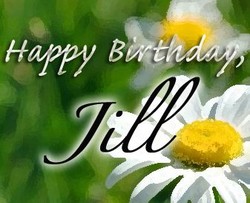 Happy Birthday Jill